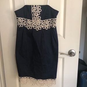 Lilly Pulitzer Strapless Formal Dress